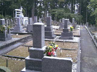 三重県津市（旧一志町）波瀬　安楽寺霊園イメージ